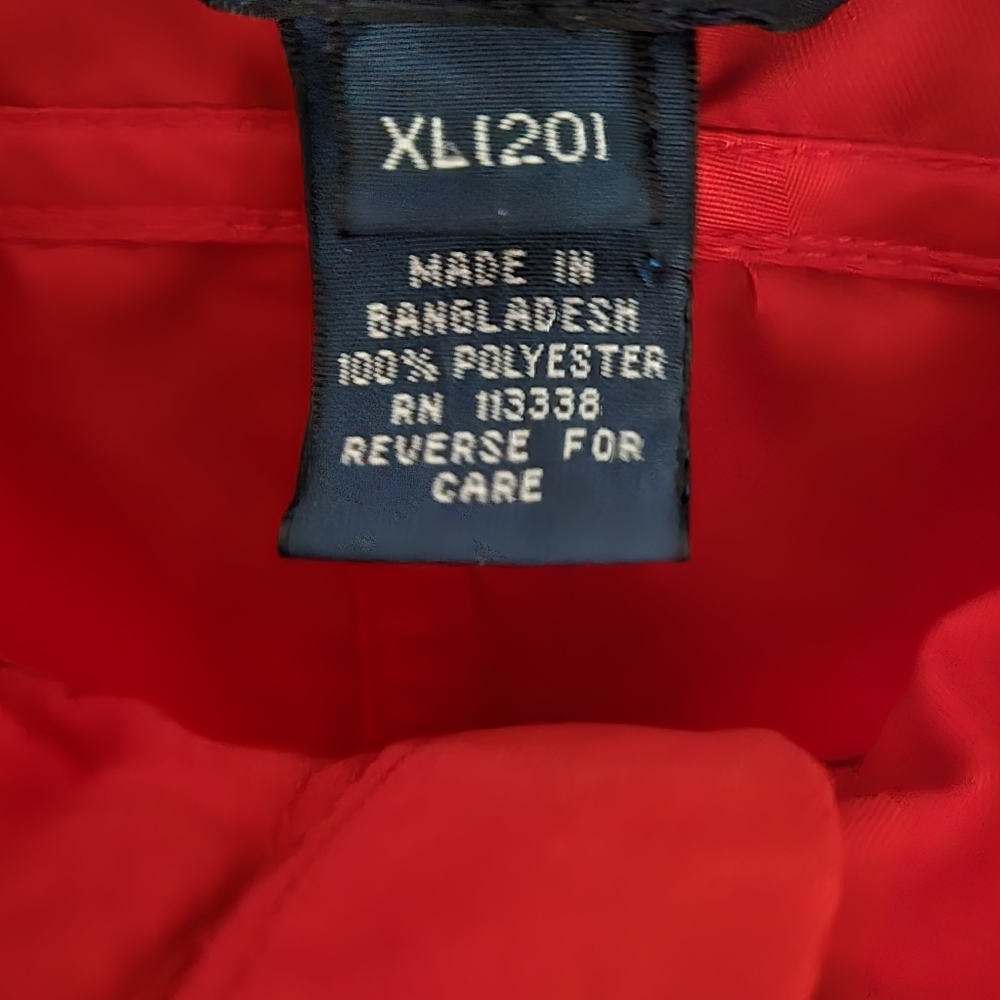 Ralph Lauren Red Windbreaker Jacket - Picture 4 of 4
